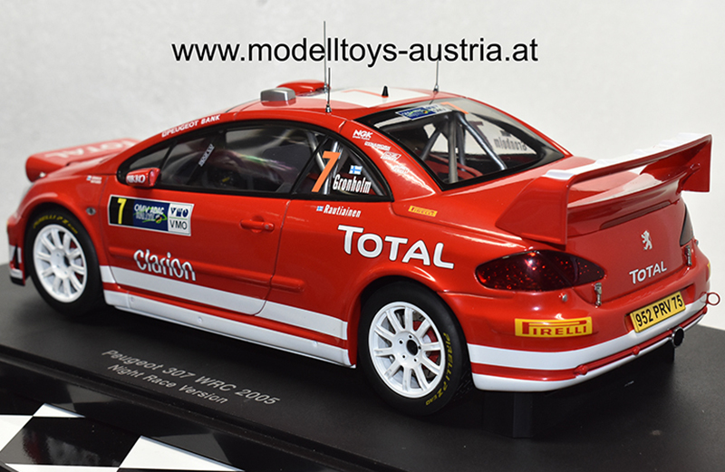 Peugeot 307 WRC 2005 Night Race, Gronholm, Rally of Deutschland