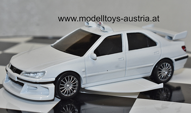 Peugeot 406 Limousine 1998 weiss TAXI TAXI Marseille 1:43 – Bild 2