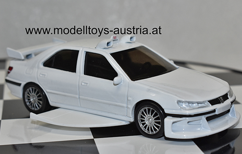 Peugeot 406 Limousine 1998 weiss TAXI TAXI Marseille 1:43 – Bild 3