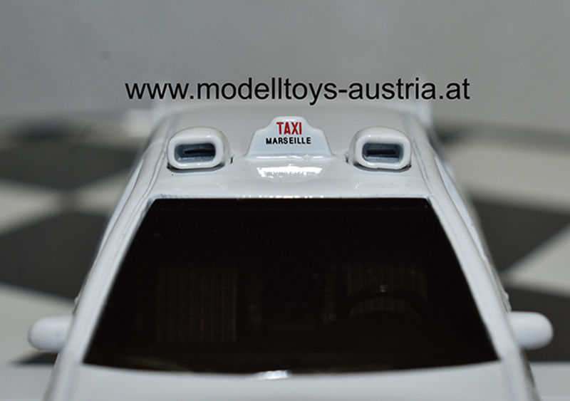 Peugeot 406 Limousine 1998 weiss TAXI TAXI Marseille 1:43 – Bild 6