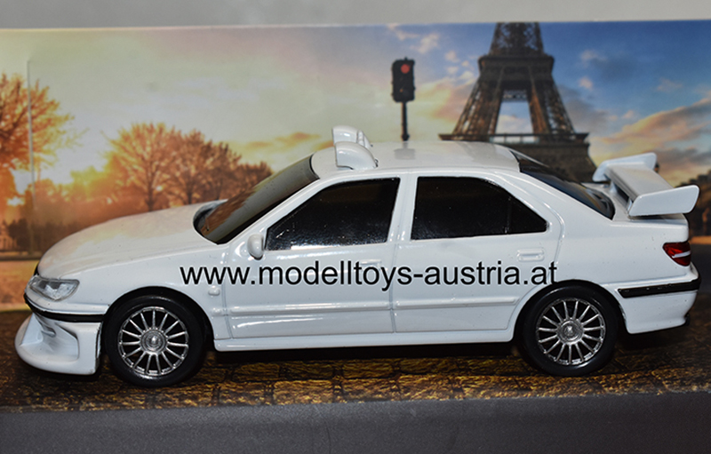 Peugeot 406 Limousine 1998 weiss TAXI TAXI Marseille 1:43 – Bild 7