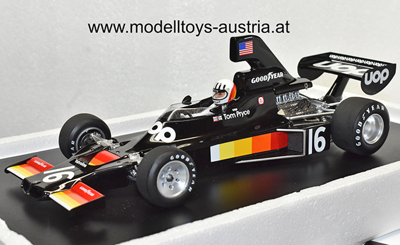 Shadow DN5 Ford 1975 Tom PRYCE Deutschland GP Nürburgring 1:18