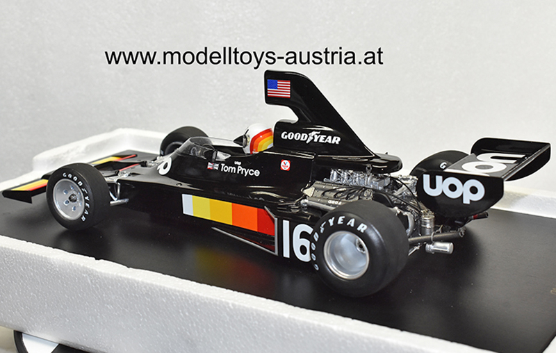 Shadow DN5 Ford 1975 Tom PRYCE Deutschland GP Nürburgring 1:18