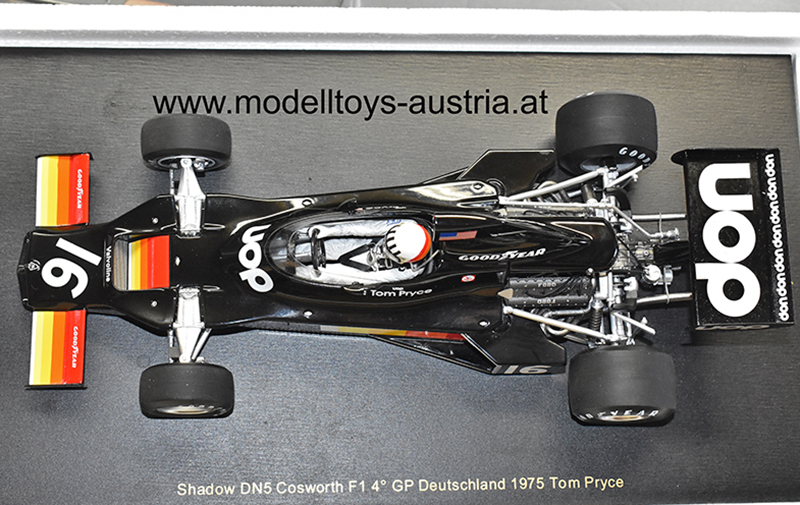Shadow DN5 Ford 1975 Tom PRYCE Deutschland GP Nürburgring 1:18