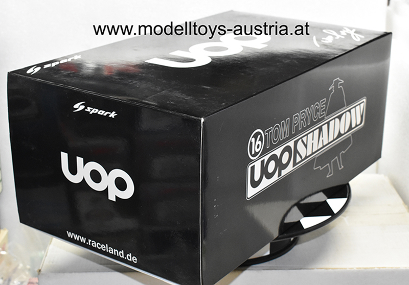 Shadow DN5 Ford 1975 Tom PRYCE Deutschland GP Nürburgring 1:18
