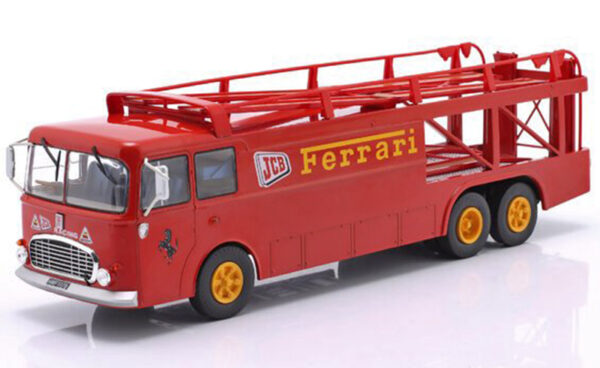 Fiat 306/2 Race Car Truck Transporter Formula 1 1970 Scuderia FERRARI 1:43