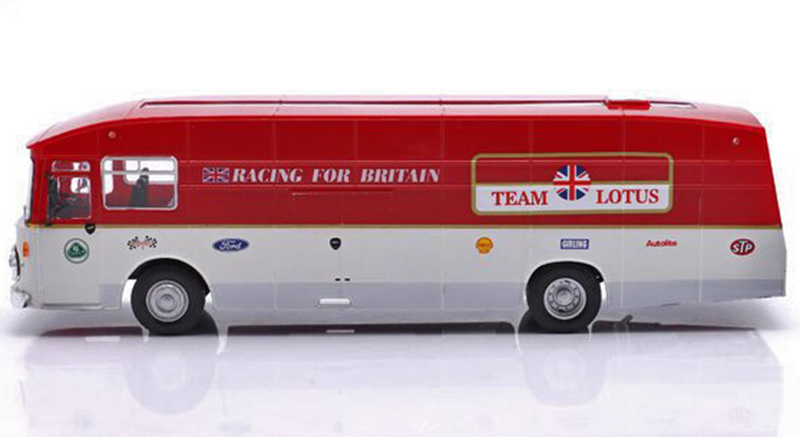 AEC 1967 Race Car Truck Renntransporter Formel 1 Team LOTUS Jochen RINDT 1:43 – Bild 2