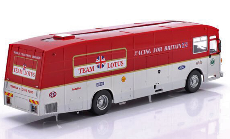 AEC 1967 Race Car Truck Renntransporter Formel 1 Team LOTUS Jochen RINDT 1:43 – Bild 3