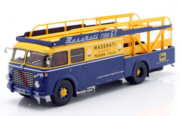Fiat 642 RN2 Bartoletti 1957 Race Car Truck Renntransporter Formel 1 MASERATI 1:43