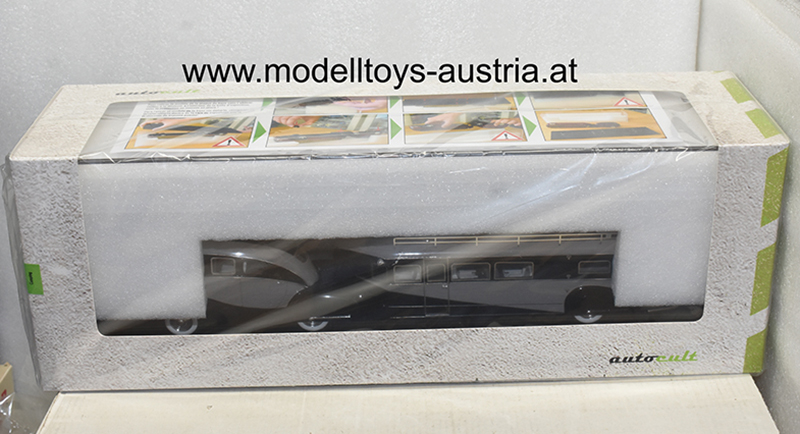 Zephyr Land Yacht Motorhome 1936 grau / schwarz 1:43