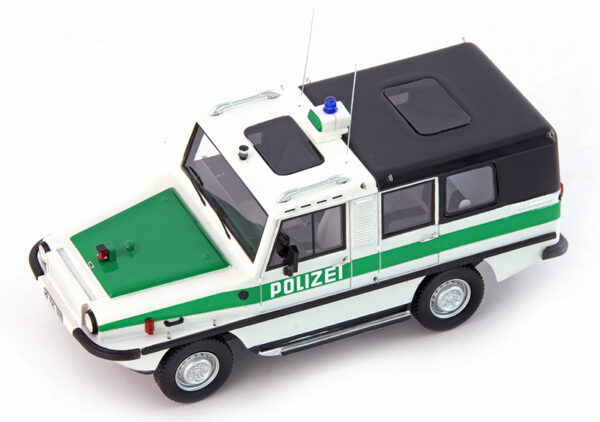 RMA Amphi Ranger AmphiCar 2800 SR 1985 Polizei weiss / grün 1:43