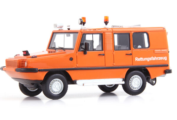 RMA Amphi Ranger AmphiCar 2800 SR 1985 Rettung orange 1:43