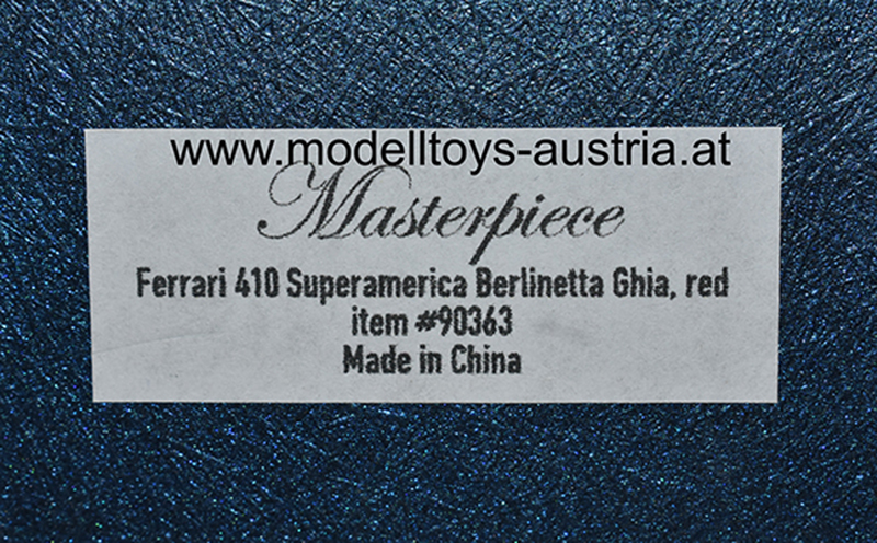 Ferrari 410 Superamerica Ghia Coupe 1956 rot 1:43 – Bild 6