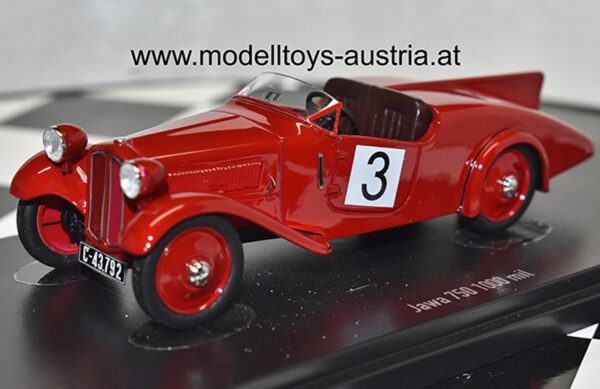 Jawa 750 Spider 1933 1000 Meilen durch die Tschechoslowakei 1:43