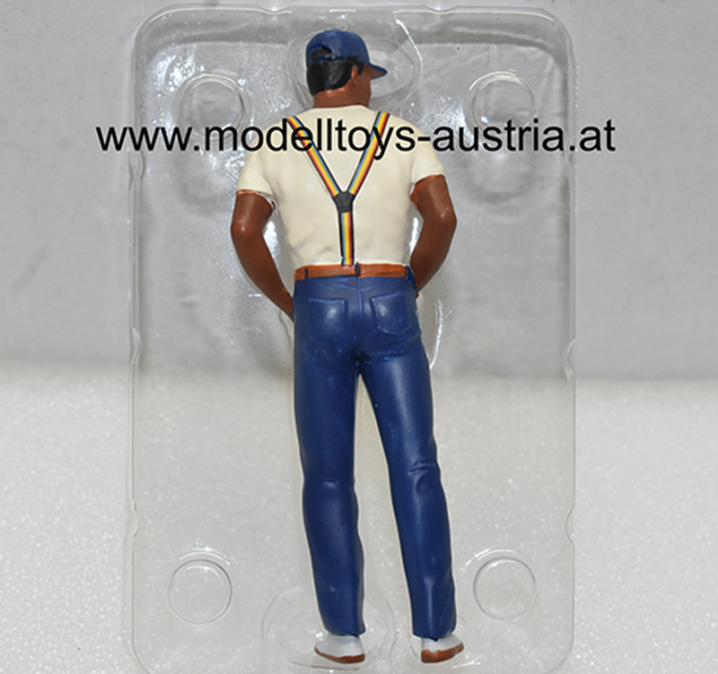 Figur Theodore Calvin T.C. passt zu VW T3 ISLAND HOPPERS und Ferrari 308 GTS Thomas 1:18 – Bild 3