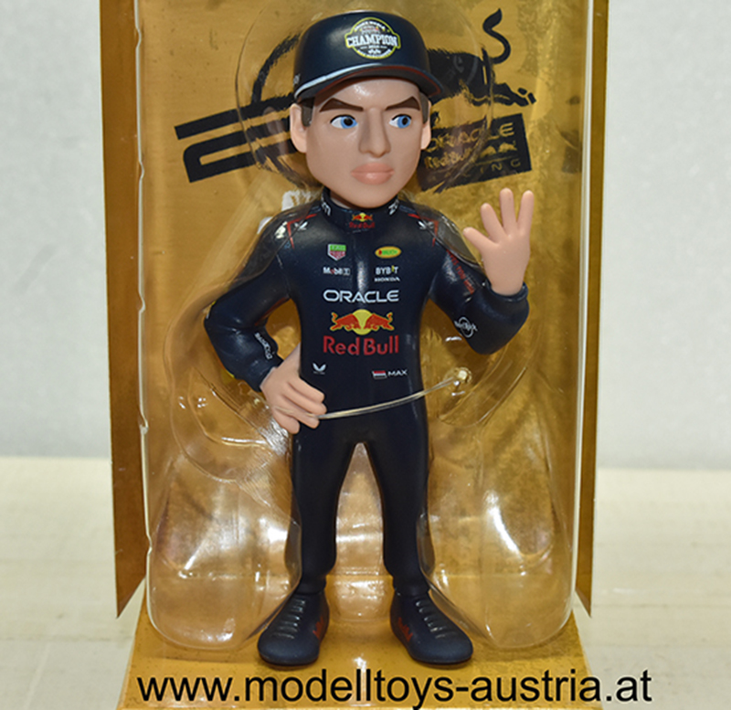 Max VERSTAPPEN Figur Red Bull Design 2024 4. WM Titel 12 cm groß